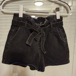 American Eagle Outfitters Women Jean Short With Belt